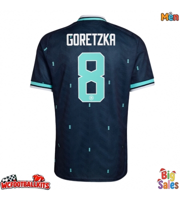 Germany Leon Goretzka #8 Replica Away Stadium Shirt World Cup 2026 Short Sleeve